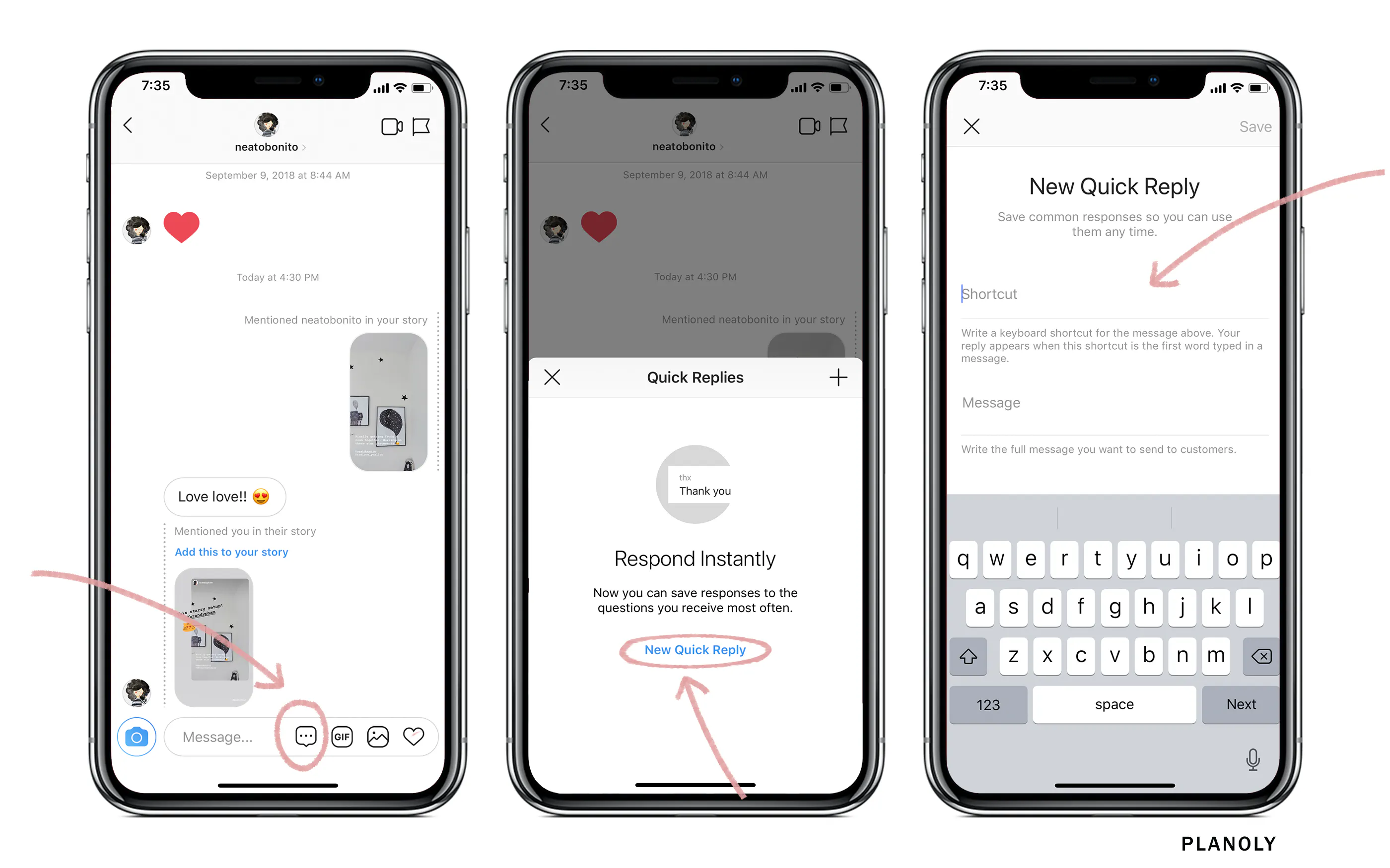 Instagram Quick Replies Feature How To 1