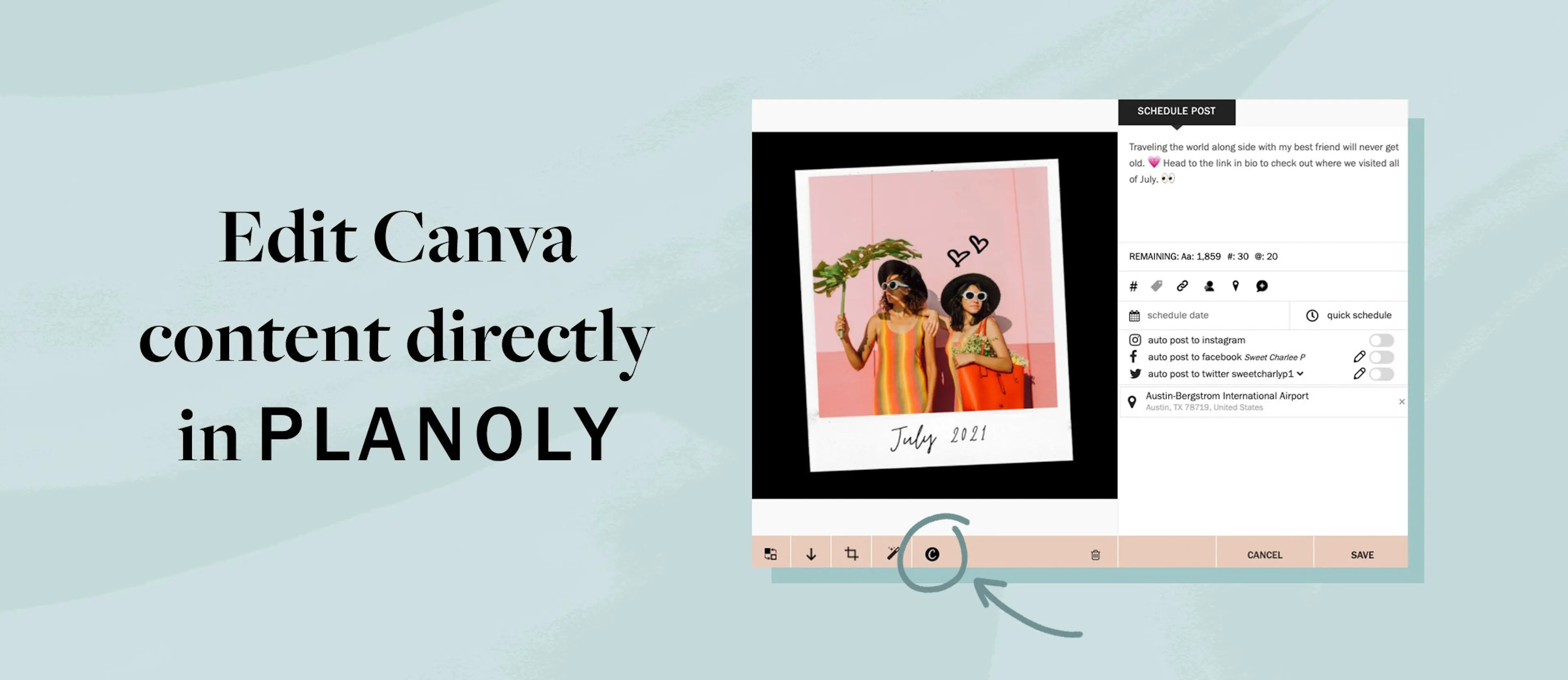 Join PLANOLY for Free!