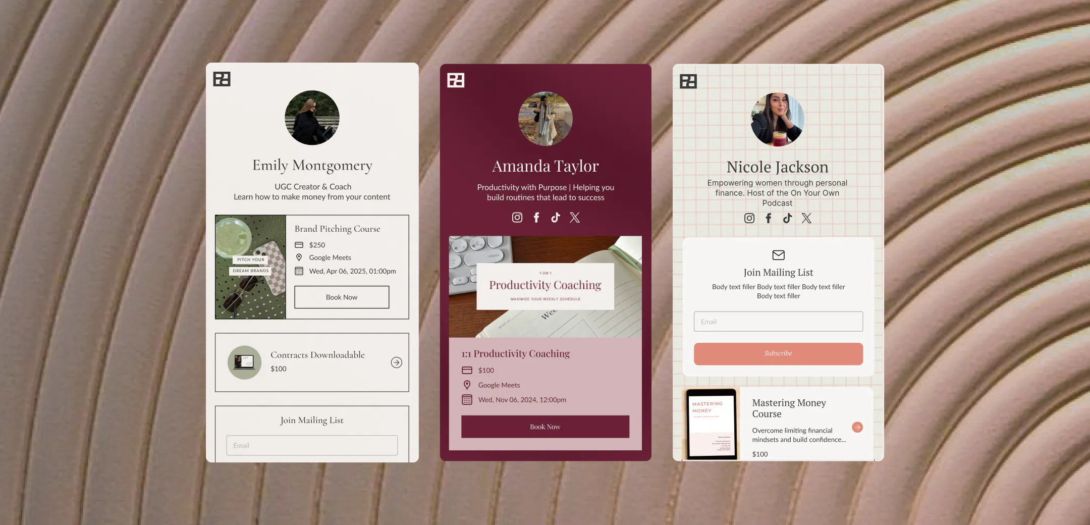 Tips for designing a stunning Creator Store that converts