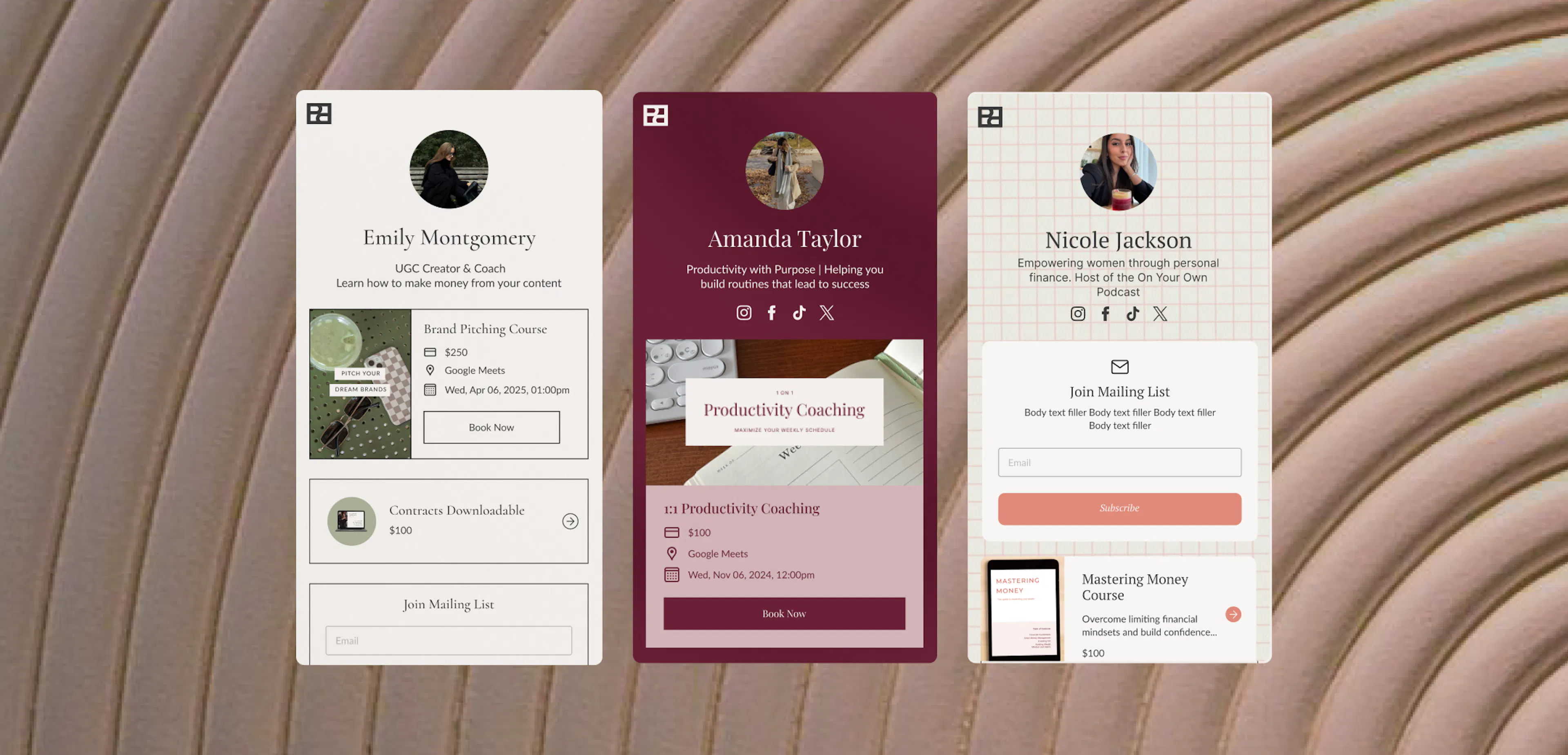 Tips for designing a stunning Creator Store that converts