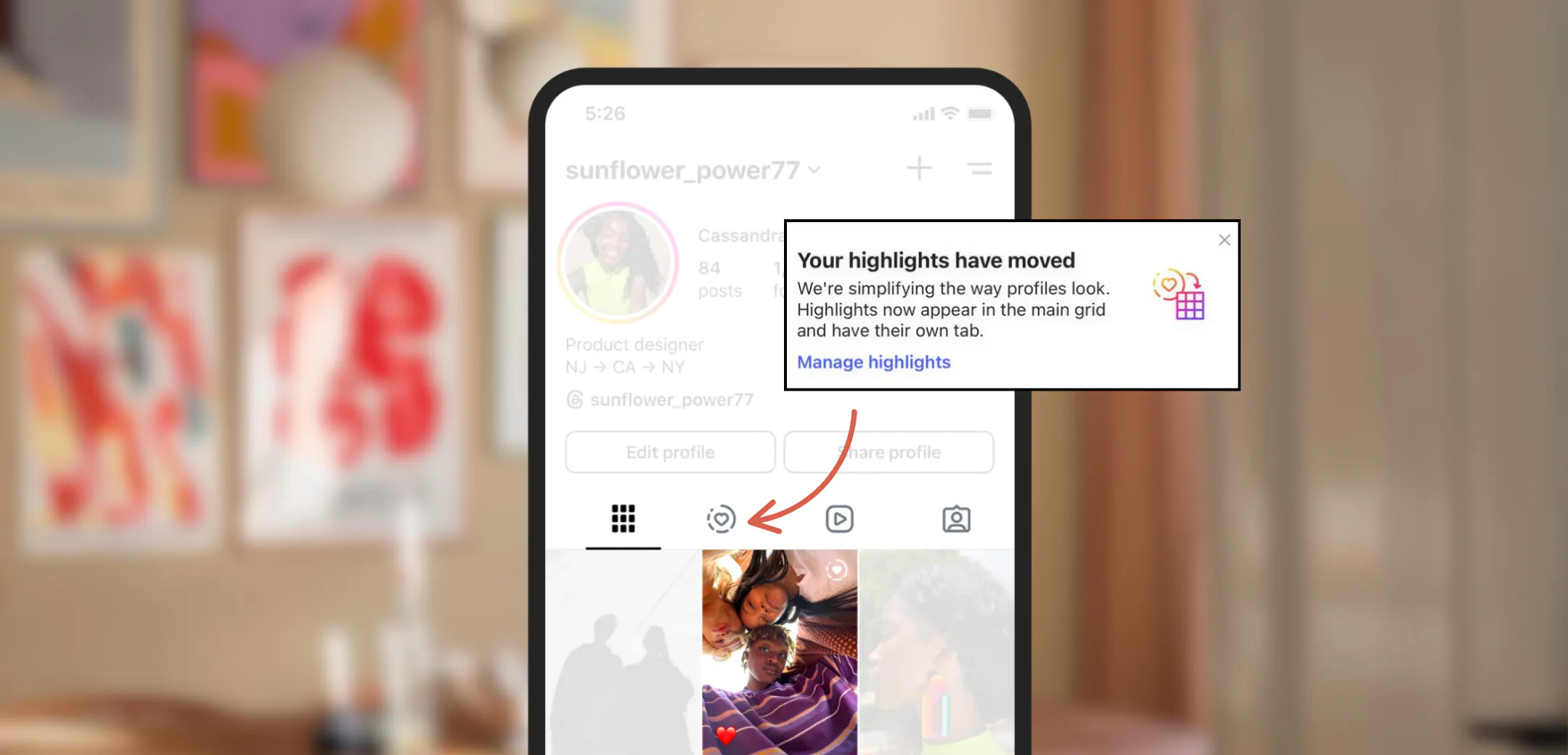 Instagram is Moving Story Highlights to the Grid