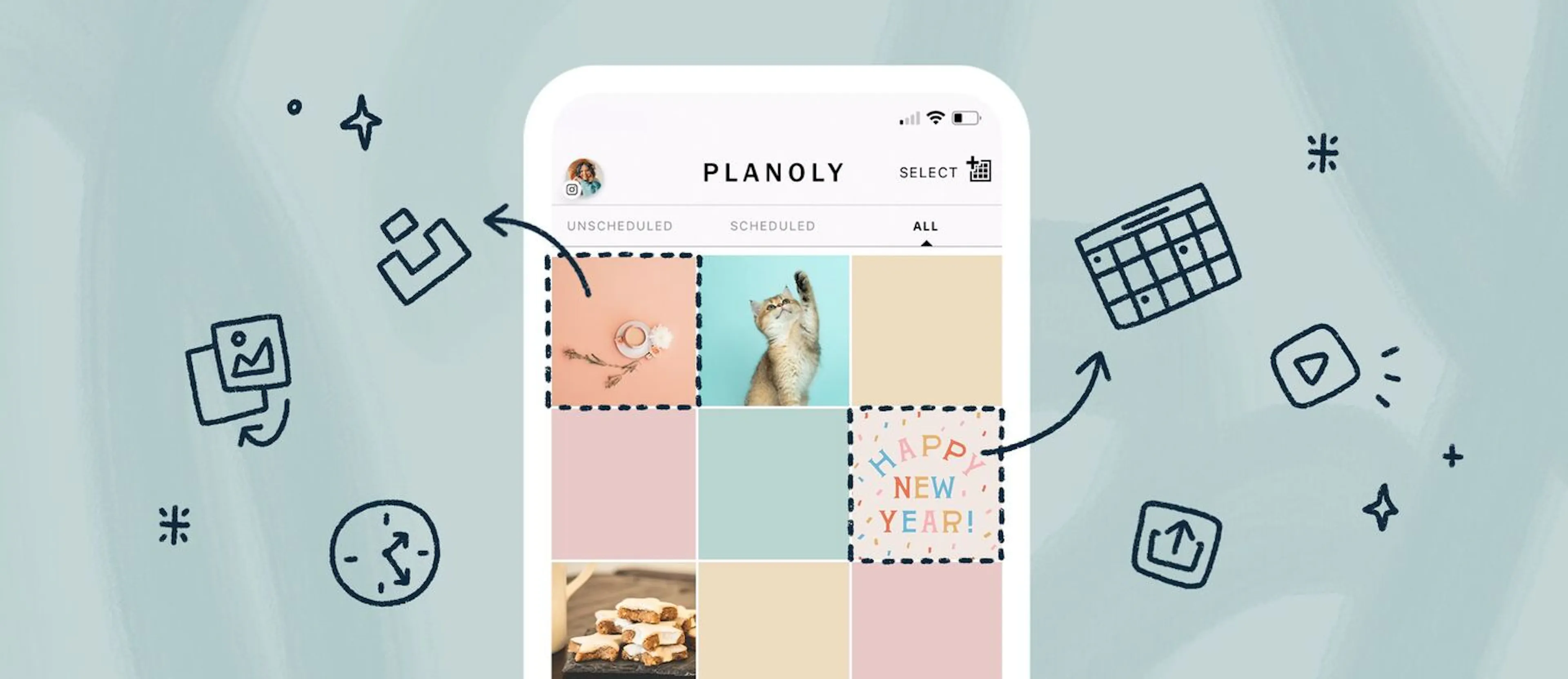 6 PLANOLY Features to Help New Year Content Planning