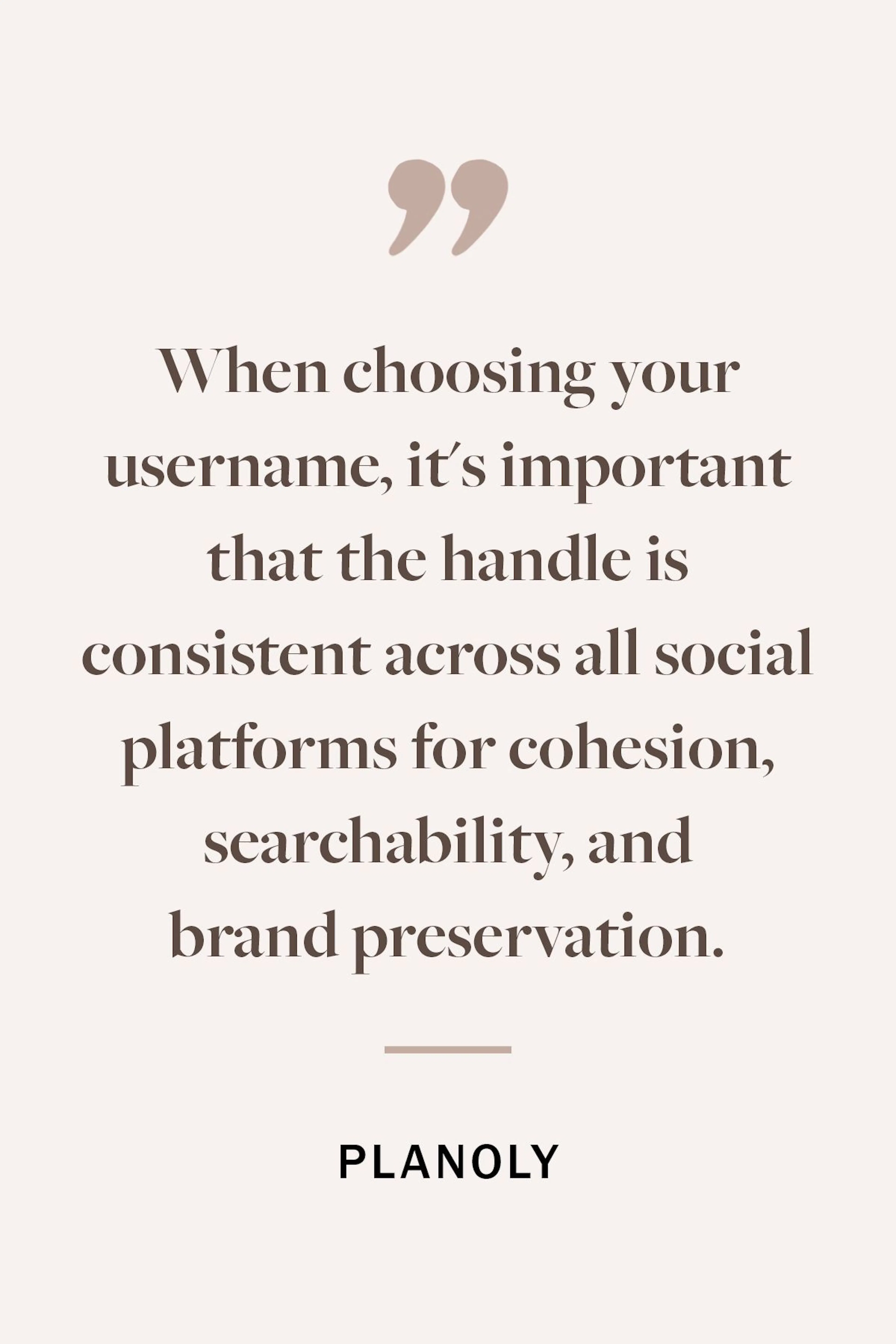 PLANOLY - Blog - Choosing a Username for Your Brand - Vertical - 2