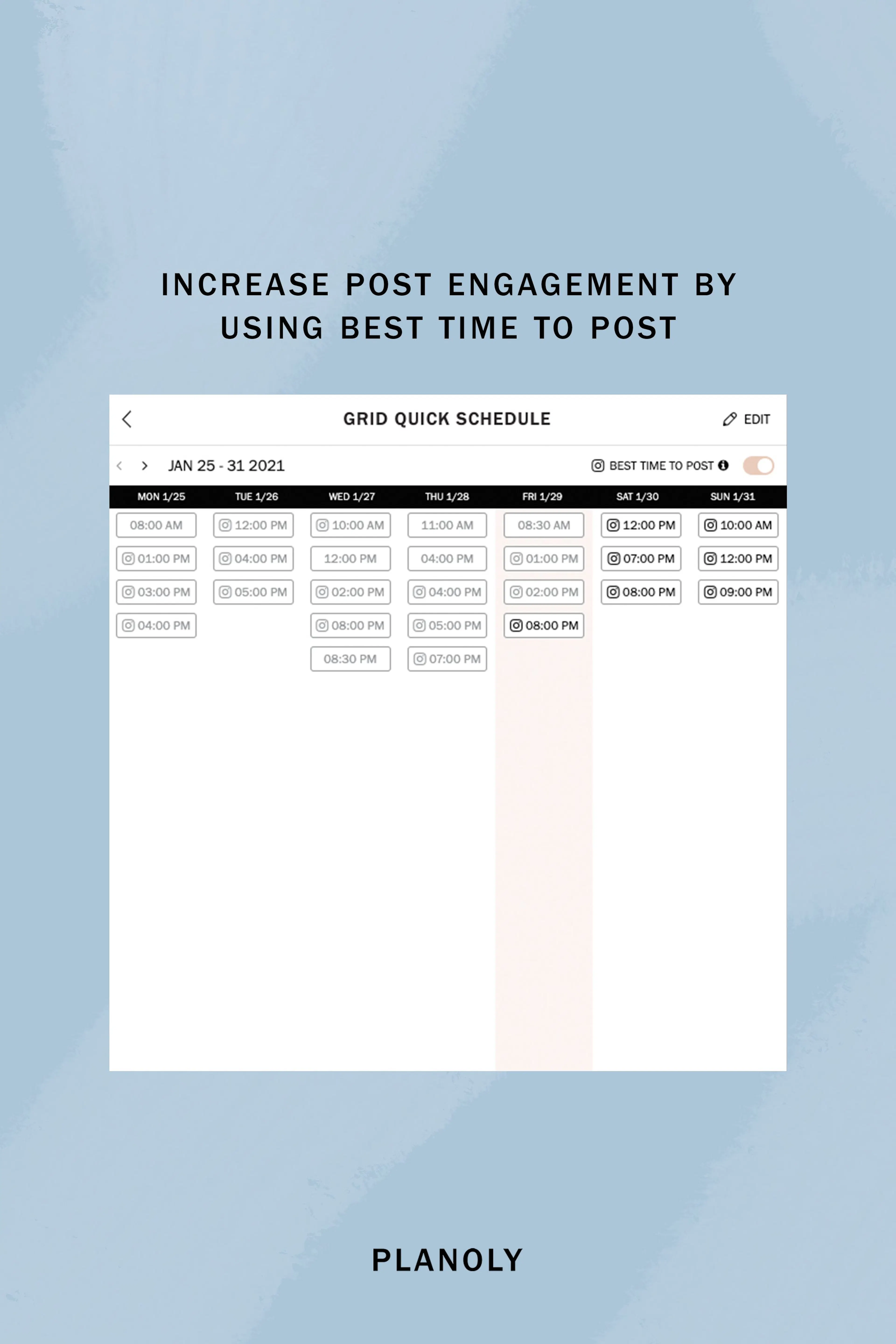 PLANOLY - Blog Post - Top 10 Best IG Planner Features - Image 4