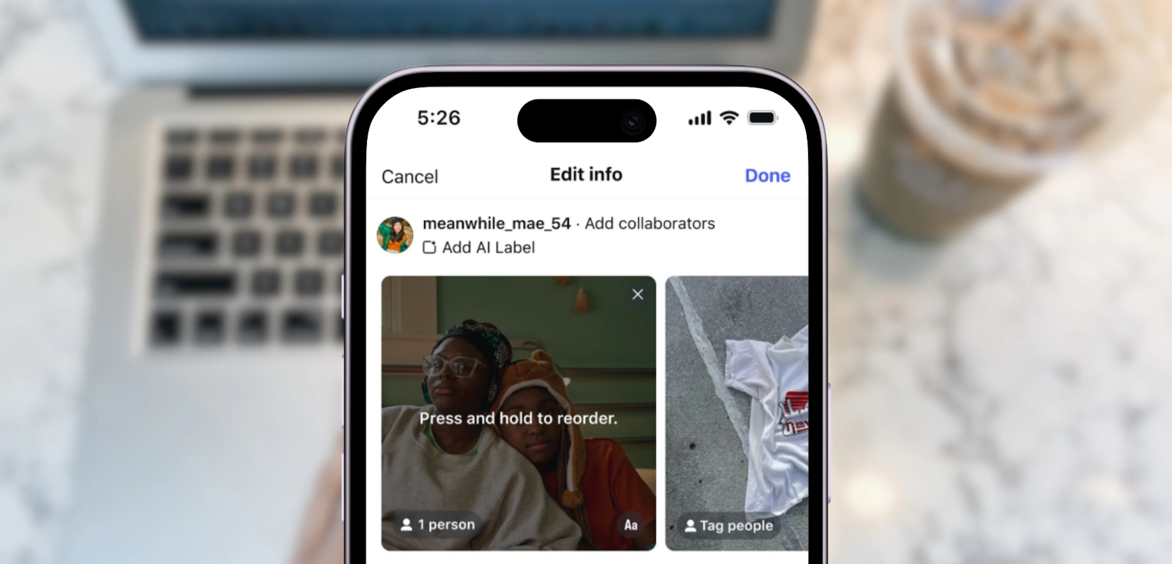 You Can Now Reorder Your Instagram Carousel Images
