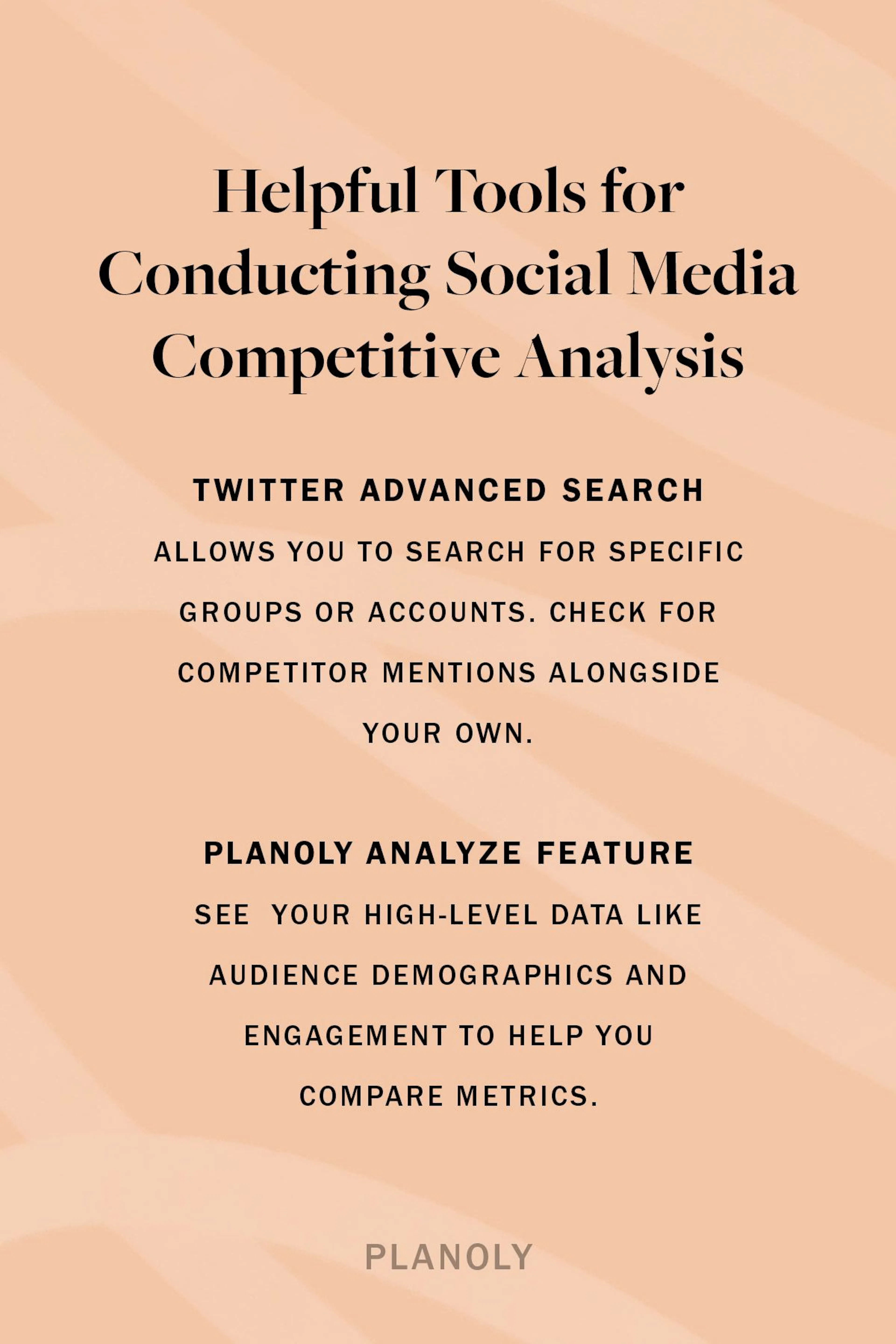 PLANOLY - Blog - Social Media Competitor Analysis - Vertical - 1