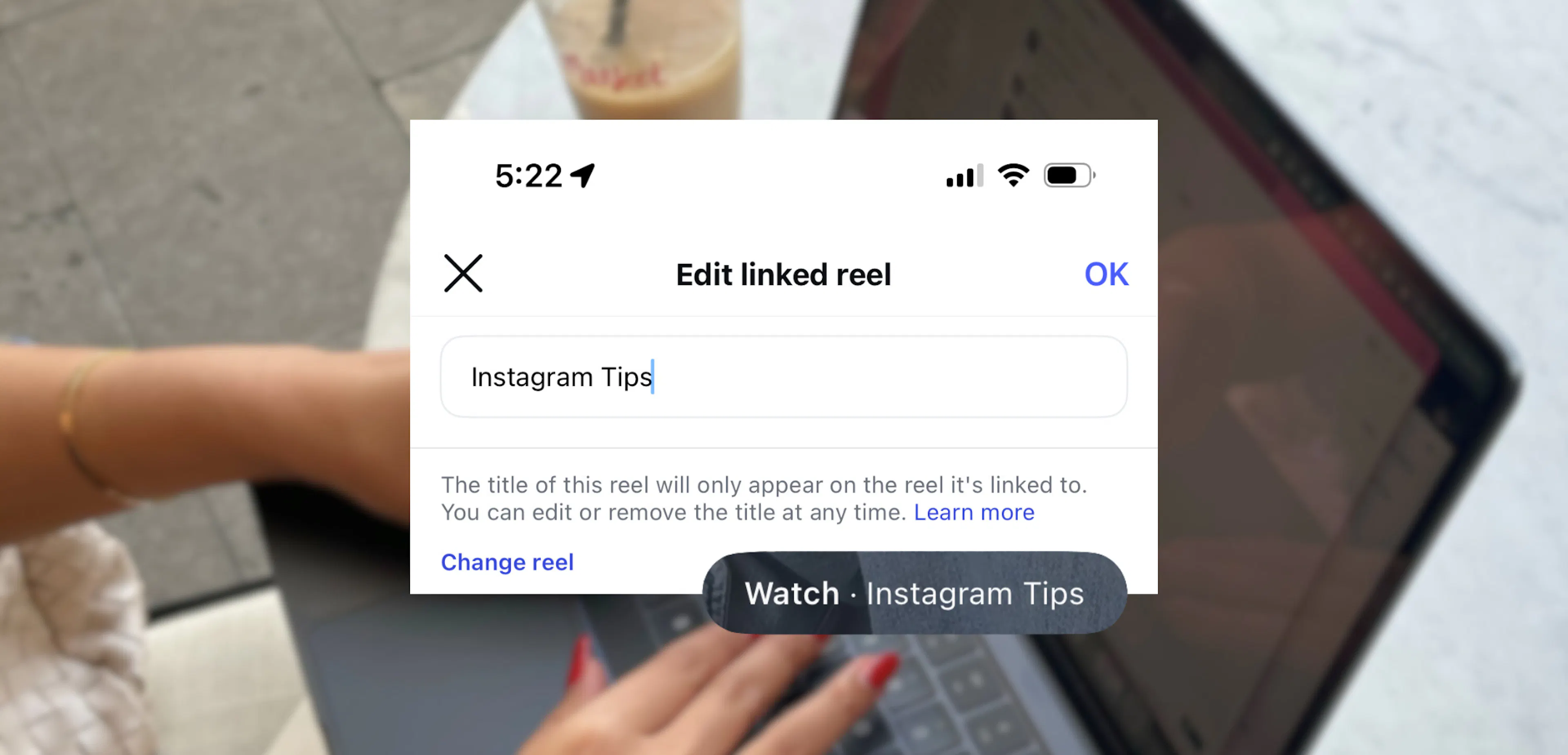 How to Use Instagram’s New Linking Reels Feature