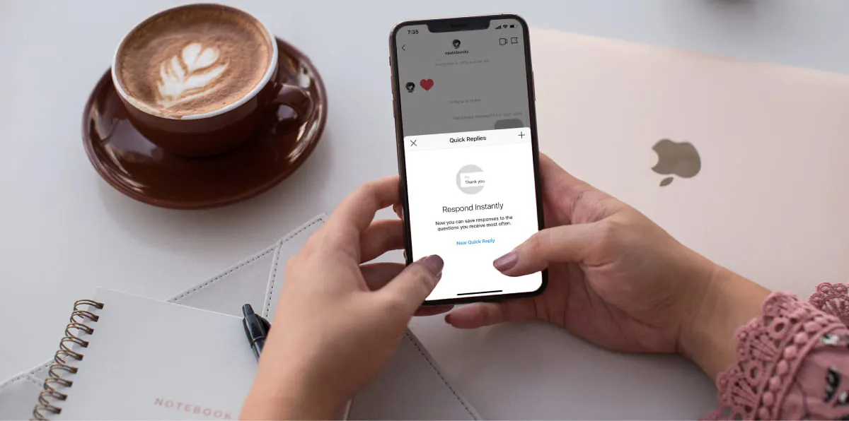 How to Use Instagram's Saved Reply Feature
